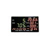 DC531 digital multi-function indoor air quality monitor station, CO2 lcd display thermostat humidity