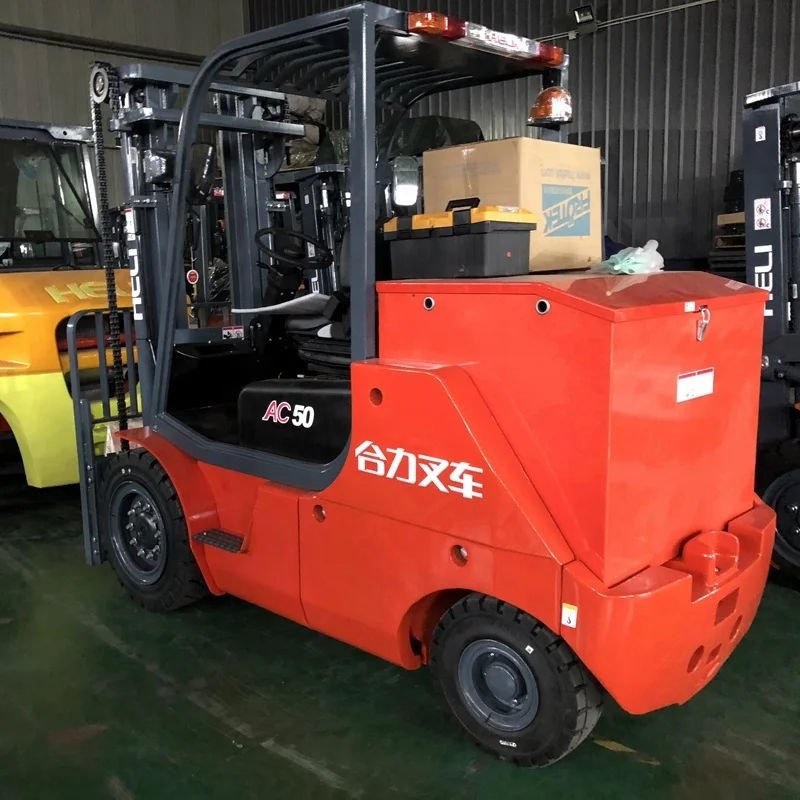 Heli 5t Electric Counterbalanced Forklift/portable Forklift Cpd50 Buy Heli Forklift Of China