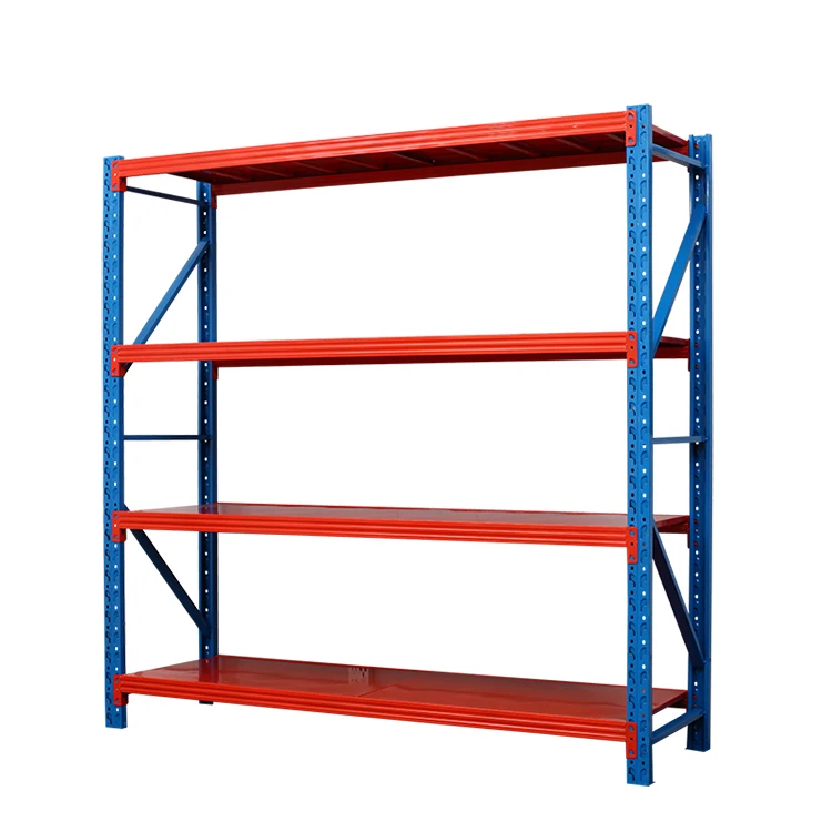 Discout Widely used for storing box and bulk goods steel longspan shelving, medium duty racking
