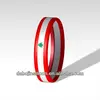 Lebanon flag silicone bracelet for promotional gifts