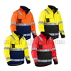 Mens Coverall Workwear Jacket Coal Mine Workwear Pants Safety Reflective Jacket