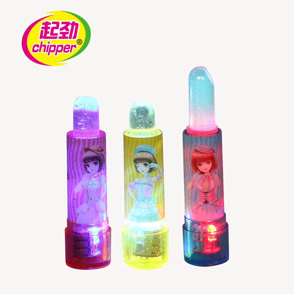 Fruity Flavor Lighting Crazy Lipstick Shape Candy Buy Lipstick Candy