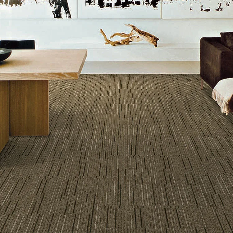 Easy To Install For Office Of 100 Nylon Material Puzzle Carpet Tiles