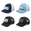 Free Sample Custom Logo Embroidery Patch Gorra Trucker , Wholesale Blank Mesh Trucker Hats