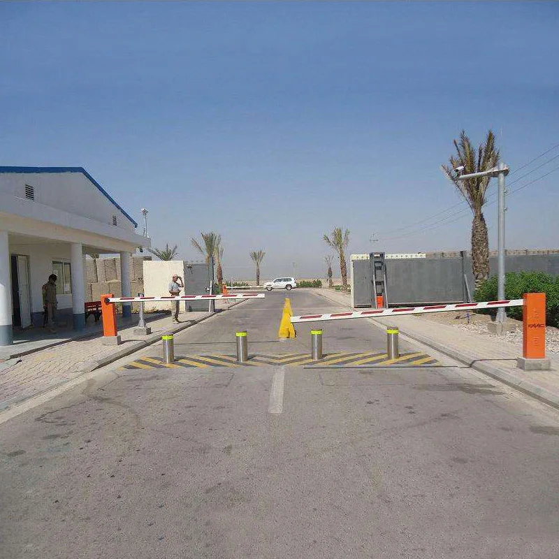 Security rising bollard Road Traffic Safety Parking Electric Automatic Rising Bollard