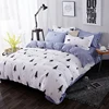 Pine tree digital printed polyester duvet bedding set