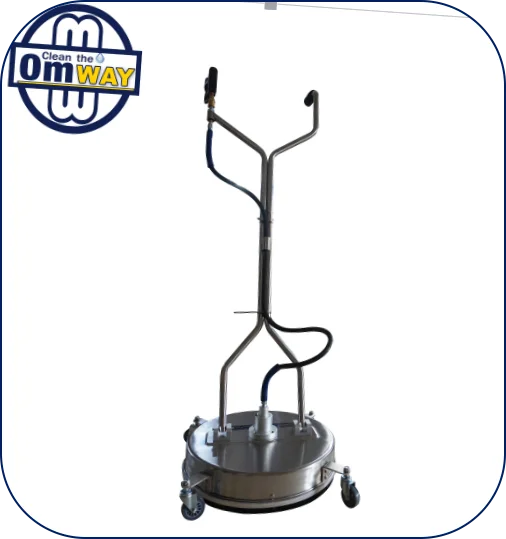 21" Stainless Steel Surface Cleaner With Wheels Whirl A Way Pressure