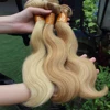 100% Real Human Hair For Malaysian Blonde Hair Weave Beautiful Body Wave Hair Extension