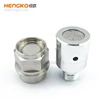Flammable gas detection alarm sensor explosion-proof filter housing +sintered filter discs