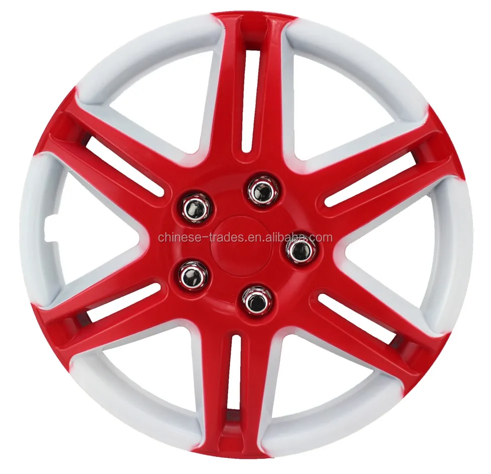 New Design Car Wheel Covers Car Hub Caps Two Color In 13 Inch 14 Inch