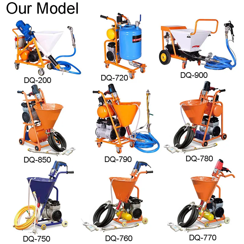New Design Professional Electric Cement Mortar Spray Machine Buy