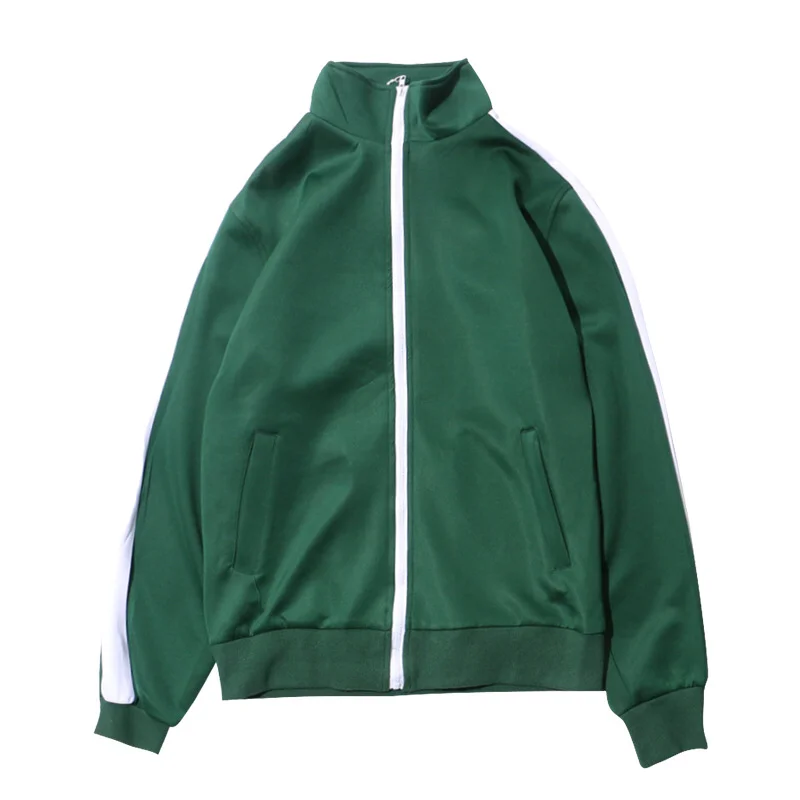 Wholesale Men Sports Plain Stripe Varsity Track Jackets Buy Track