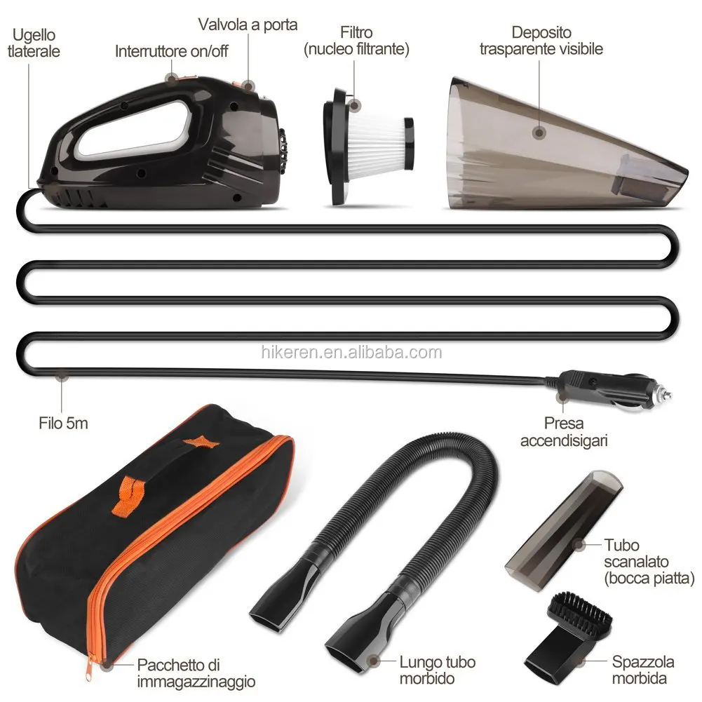 Shenzhen professional Car Vacuum H007MT Rechargeable Car Vacuum