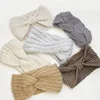 Wholesale Bow make up headband knit twisted head wrap