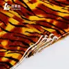 Professional popular coat mercerized velvet fabric with tiger print