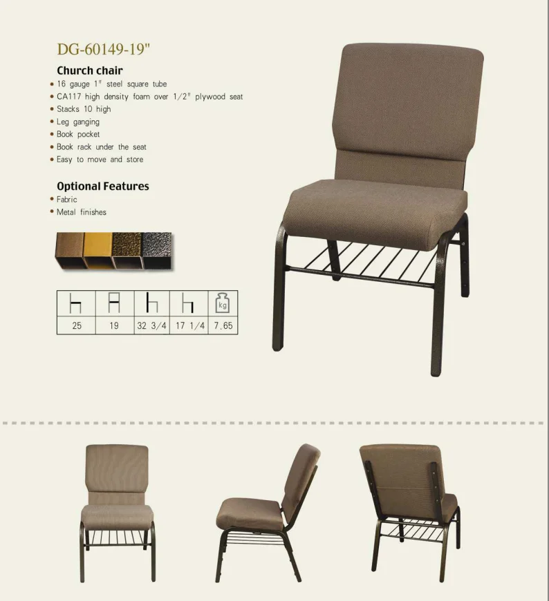 Factory Price Interlocking Stackable Back Pocket Church Chair Buy Back Pocket Church Chair