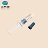 Prefilled luer cap 1 ml thc oil cbd glass syringe with graduated print