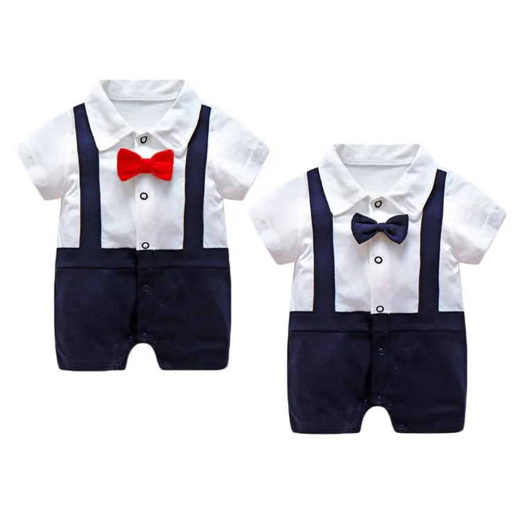 baby outfit with bow tie