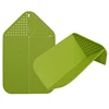 Homesen high quality kitchen vegetable plastic foldable cutting board with scale, flexible cutting board set