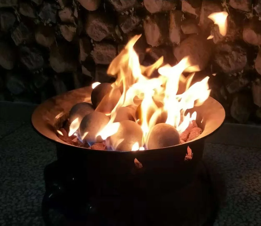 Ceramic Balls Spheres For Gas Fireplace Firepit Table Replace Ceramic Logs Fire Wood Buy Gas