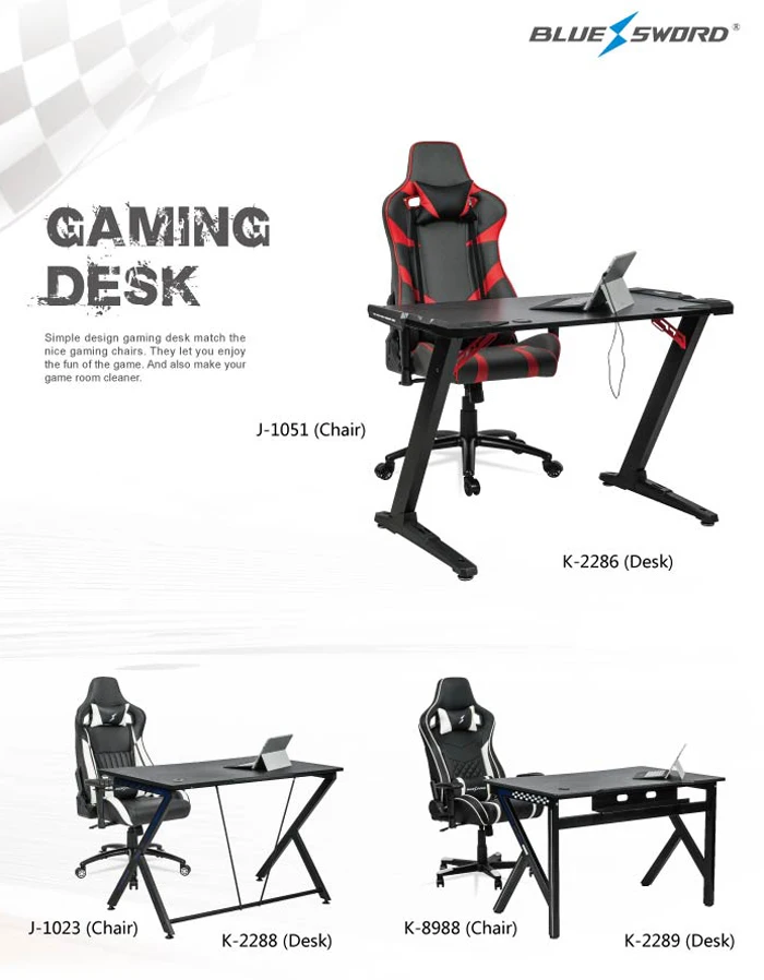 Video Room Gaming Table For Pc Game Players For Computer Gaming Chair