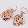 18K Rose Gold Plated Fashion CZ Earing Models