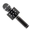 USB Wireless Conference Mic System Blue tooth Microphone WS858 Mini Karaoke Microphone Speaker For Practice Song
