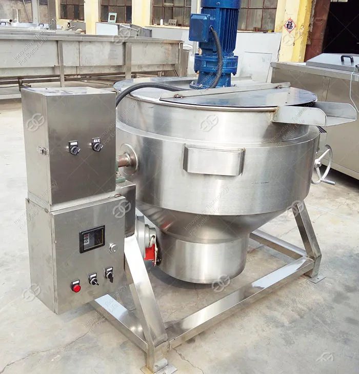 Tilting Heat Transfer Oil Water Steam Jacketed Kettles With Stir Buy
