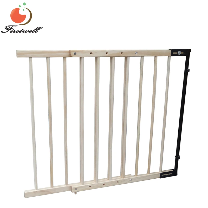 wooden baby gate