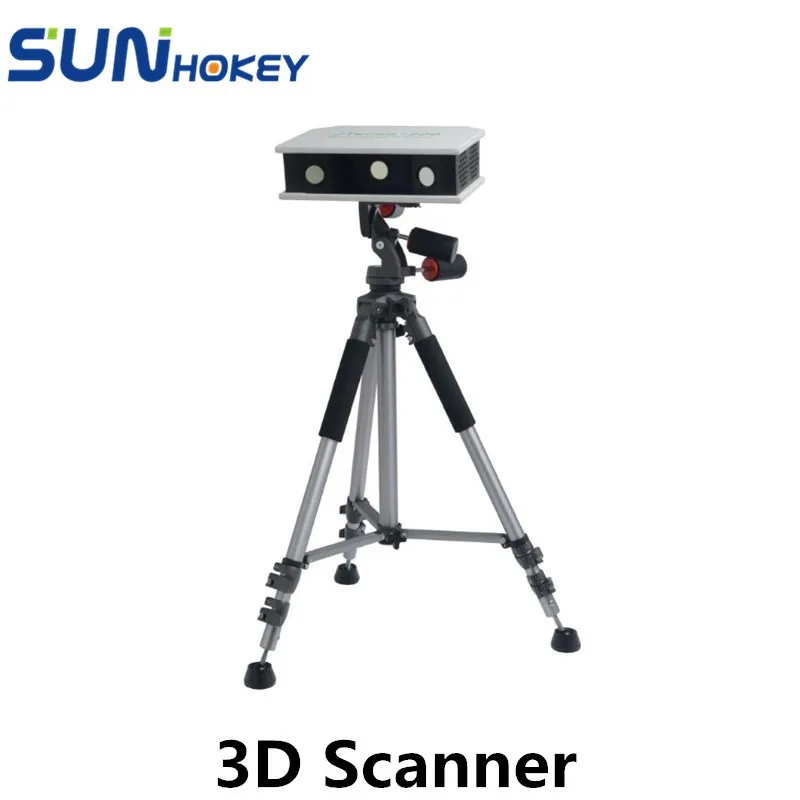 New Arrival Max scan area 200*200*200mm Free scan:700*700 3D Scanner Sunscan-SL Blue Light Portable ScanSupport systems Win XP