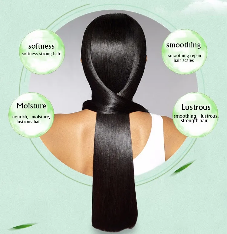 Natural Coconut Oil Formula Repairing Hair Softening Brazil