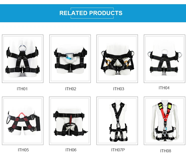 Hot Sale Outdoor Professional Climbing Safety Belt Climbing Harness For Wholesale