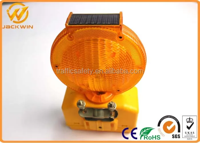 High Intensity Yellow Photocell Blinking Led Solar Powered Traffic