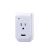 Multi Outlet Wall Tap Adapter Surge Protector with 2.1.A USB Charging Ports and outlets US Canada standard