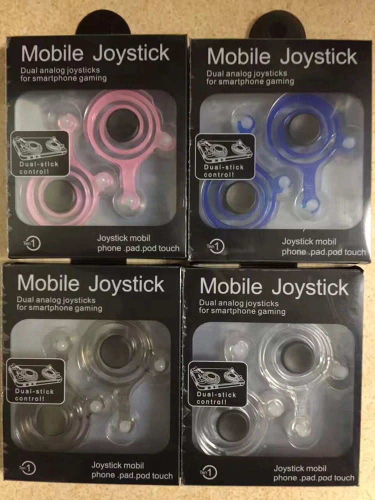 Silicon mini mobile phone fling joystick