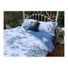 2019 New Design 100% Cotton Reactive Printed Stock Bed Sheet Fitted Bed Sheet