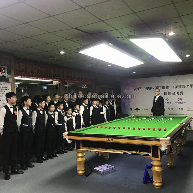 Professional World Championship Pool Snooker Table With Star Leg