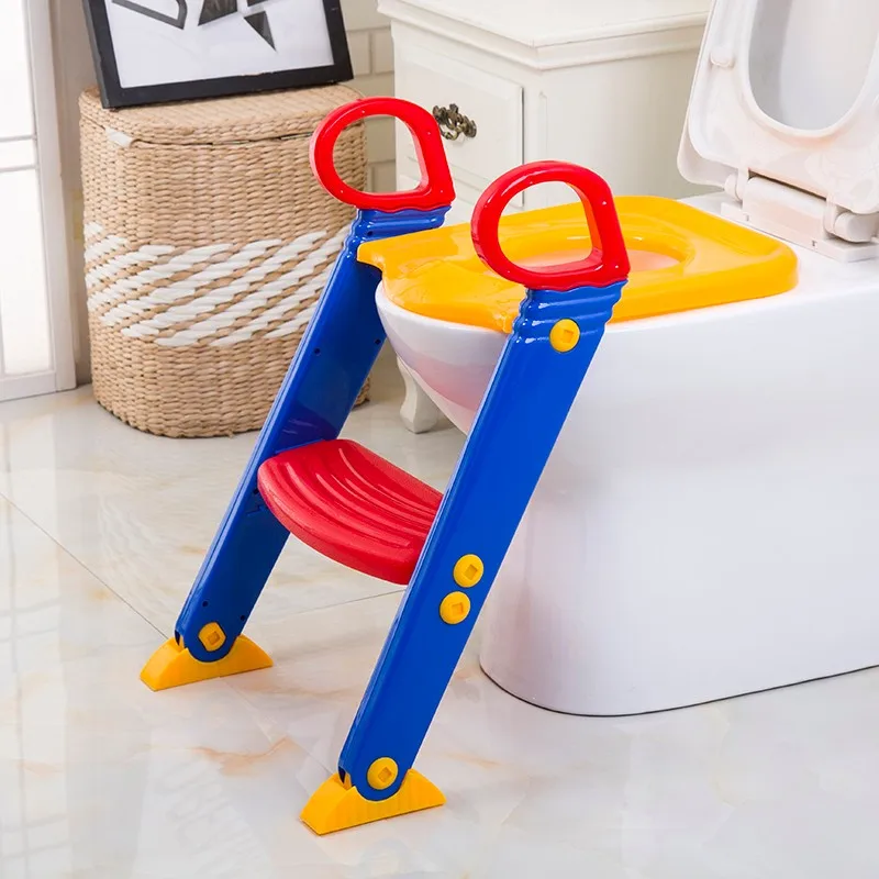 Adjustable Baby Potty Ladder Toilet Trainer Seat With Step Ladder - Buy