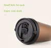 New Design Stainless Steel 500ml Vacuum Drinking Bottle Coffee Tumbler Mug for Gift in Korea