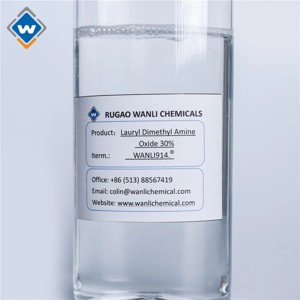 Óxido Lauramine; Cas 1643205 Oa12 Lauril Dimetil Óxido De Amina 30