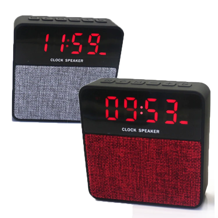 Classic FM radio speaker bluetooth with alarm clock