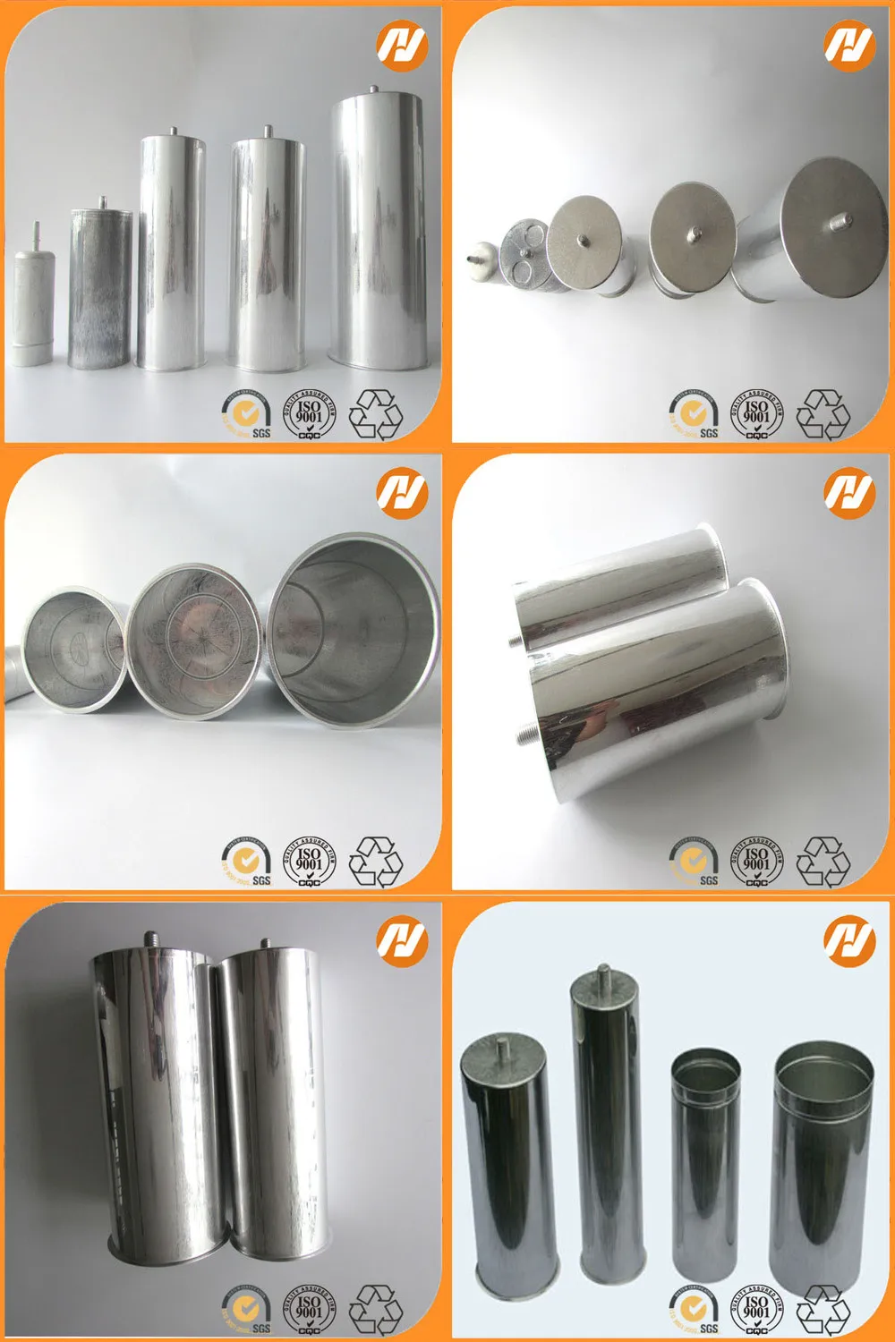 Aluminium Power Capacitors Housing High Quality Super Capacitor Metal