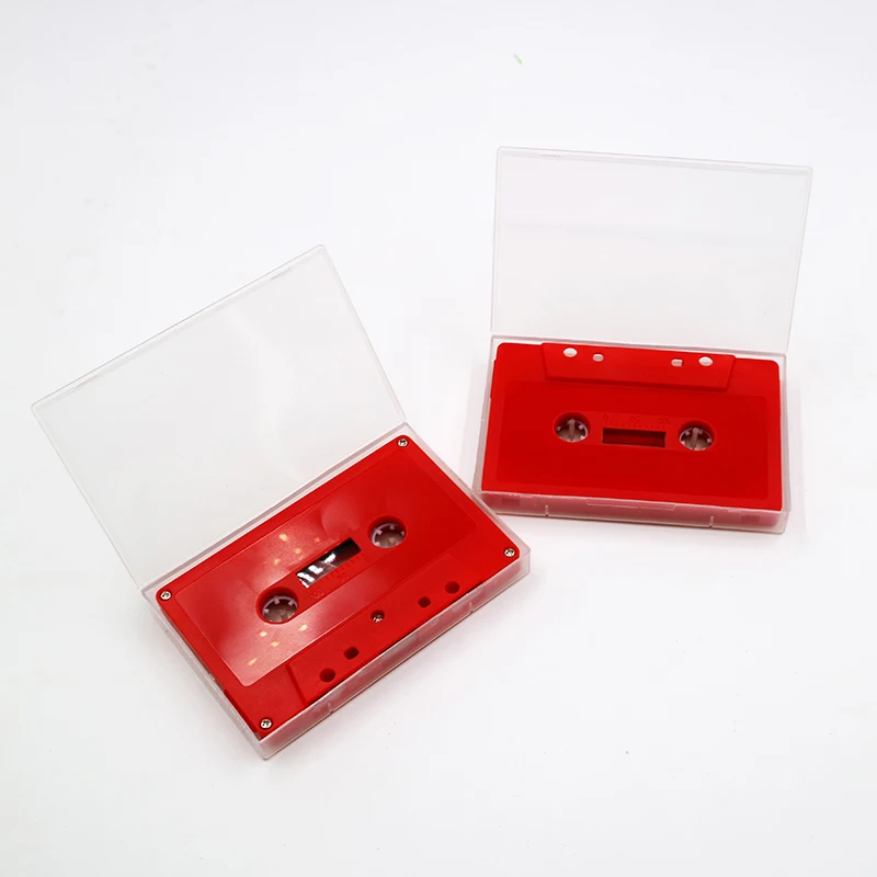 Blank Audio Cassette with Two Reels