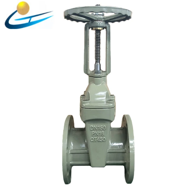 16 Inch Dn400 Heavy Cast Iron Gate Valve With Prices Ductile Iron Soft