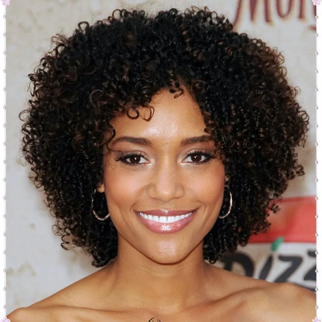 glueless full lace wig short