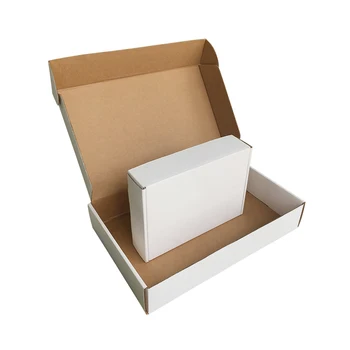 Wholesale Postal Boxes Cardboard Packaging For Shirt Shipping Box At