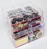 Acrylic / perspex / lucite clear acrylic makeup organize drawers