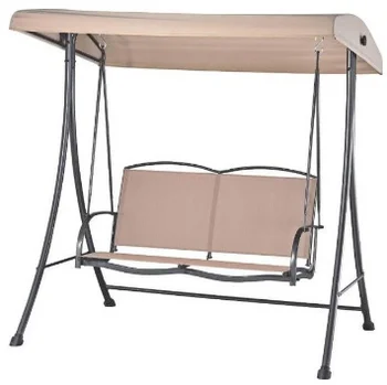 Outdoor Polyester Steel Frame 2 Person Hanging Patio Garden Swing Outdoor Polyester Steel Frame 2 Person Hanging Patio Garden Swing