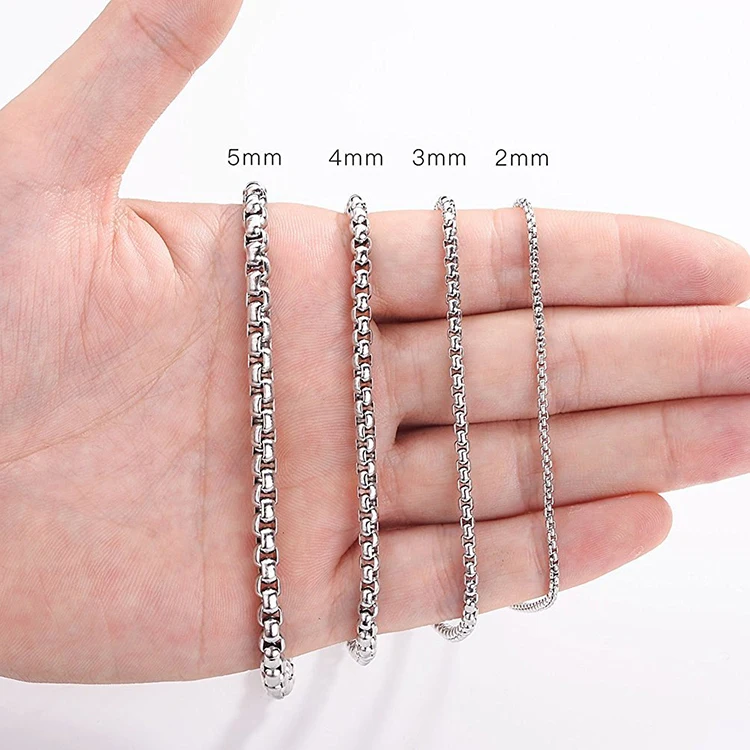 small stainless steel chain