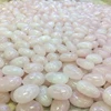 Wholesale natural gemstone drop shape 25-30g rose quartz beads for jewelry making